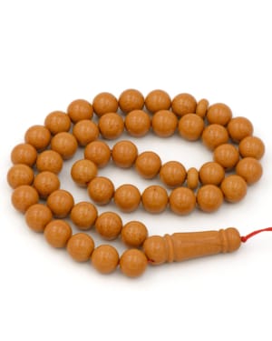 Vintage round bead misbah