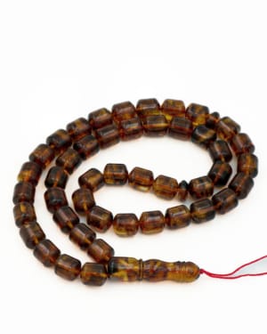 Cognac barrel baltic amber misbaha