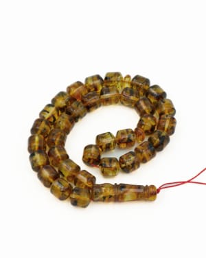 light green amber misbah
