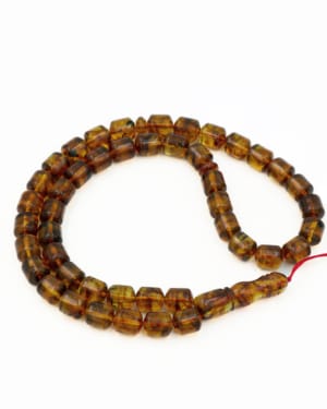 Cognac amber misbah barel shape