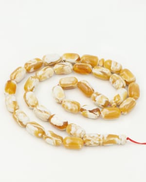 White amber barrel with cognac