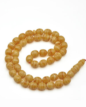 Yellow with white stripe amber
